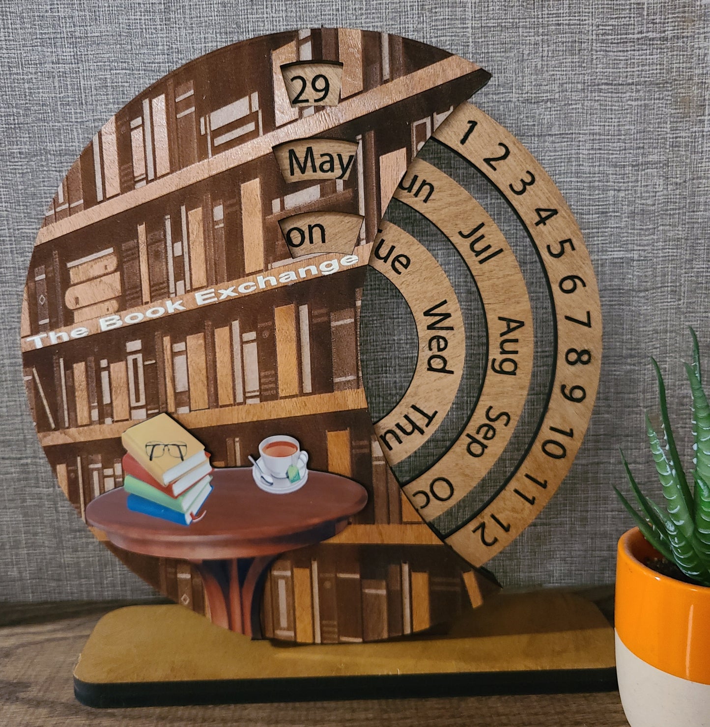 Wood Perpetual Calendars