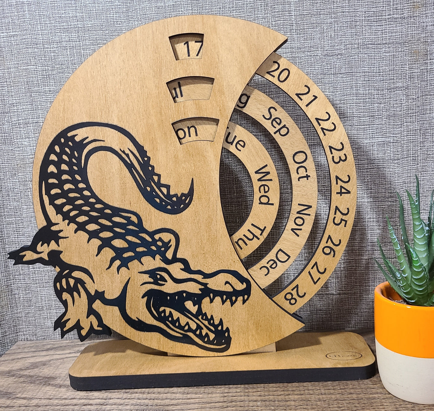 Wood Perpetual Calendars