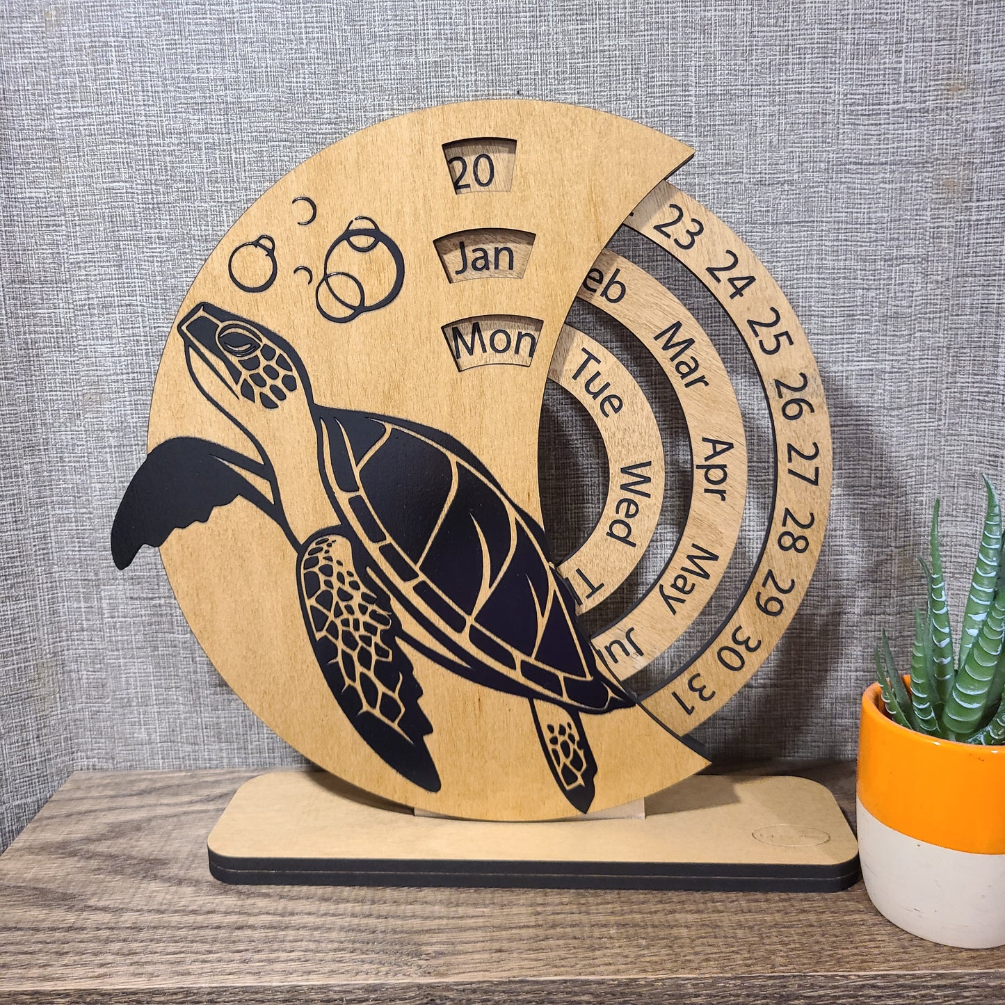 Wood Perpetual Calendars