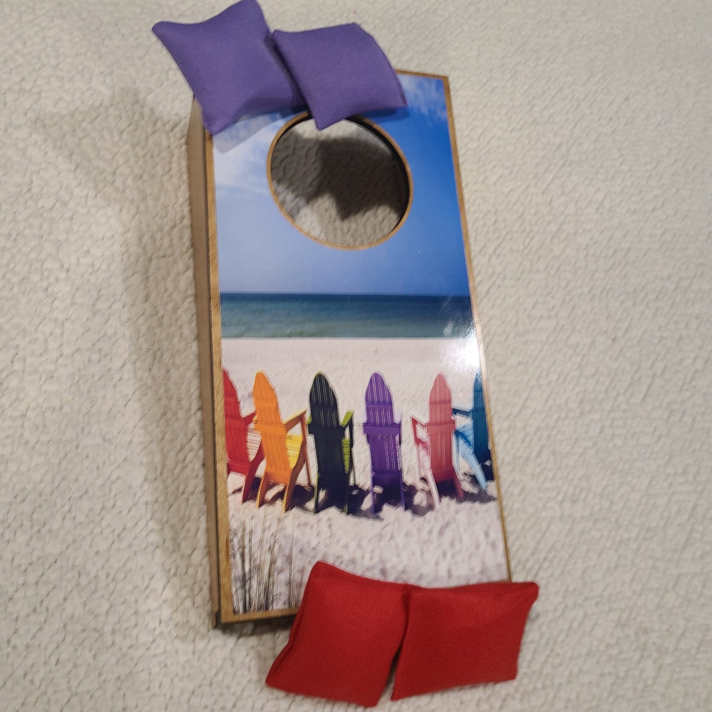 Table Top Cornhole Game