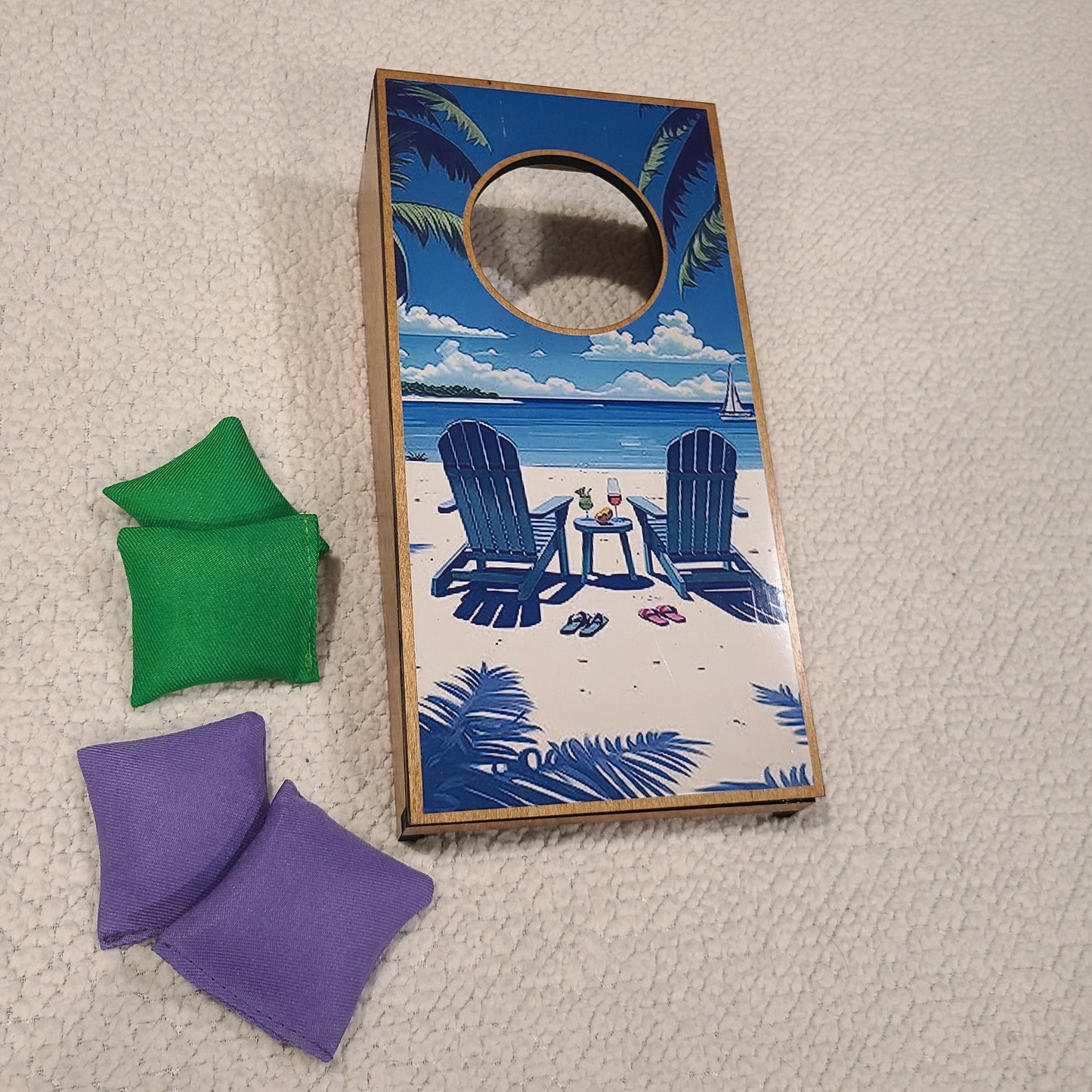 Table Top Cornhole Game
